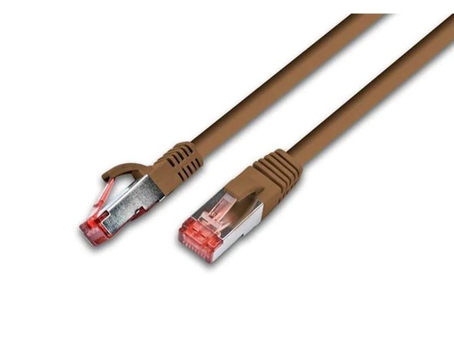 [90120741 149718] Wirewin Patchkabel RJ-45 - RJ-45, Cat 6, S/FTP, 7 m, Braun