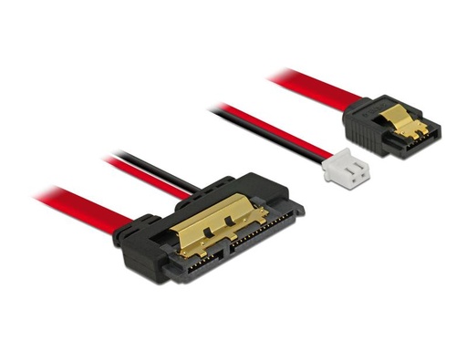 [90120762 600981] Delock SATA3-Kombikabel 2 Pin Strom, 30 cm