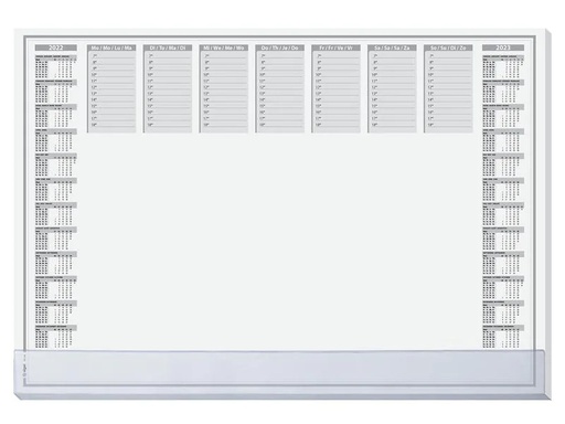 [90120764 542948] Sigel Schreibunterlage protect, 410 x 595 mm mit Kalender &amp; Planer