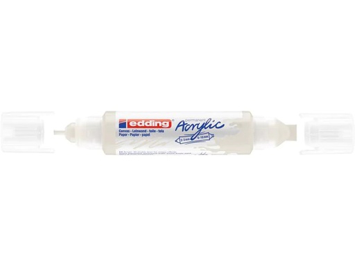 [90120795 1163589] edding Acrylmarker 5400 Double Liner, Weiss