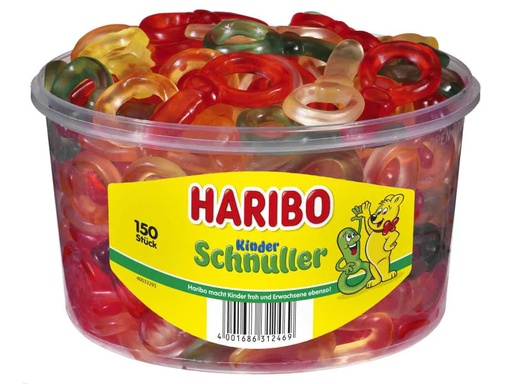 [90121036 1037307] Haribo Kinder Schnuller 150 Stück