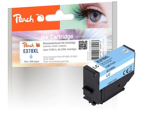 [90121116 1142611] Peach Tinte Epson T3795, No 378XL Light Cyan