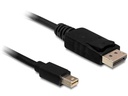 Delock Kabel Mini-DisplayPort – DisplayPort, 5 m 4K 60 Hz