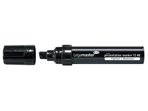 [90121252 967422] Legamaster Flipchart-Marker TZ48 Schwarz