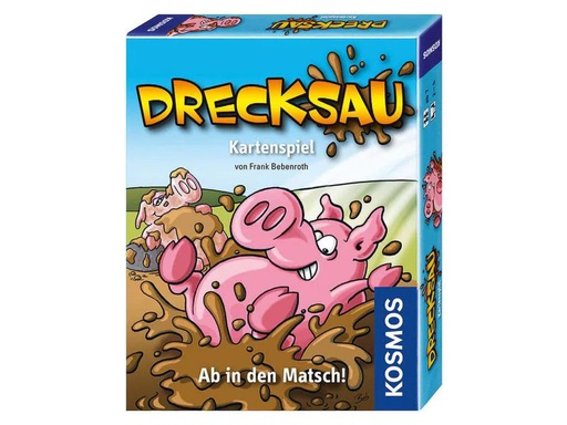 [90121287 430208] Kosmos Kartenspiel Drecksau – Ab in den Matsch!