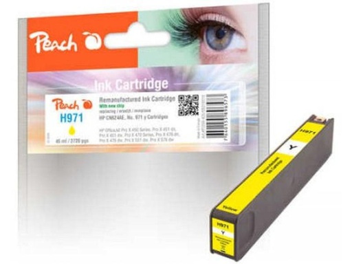 [90121306 838785] Peach Tinte HP Nr. 971 (CN624AE) Yellow