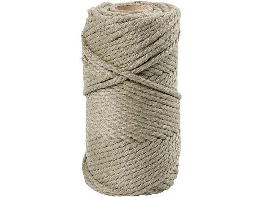 [90121373 1140339] Creativ Company Baumwollgarn Makramee Rope 330 g, Grün