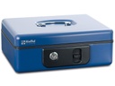 Robert Rieffel Geldkassette Deluxe 2 19.7 x 15.4 x 8.6 cm, Blau