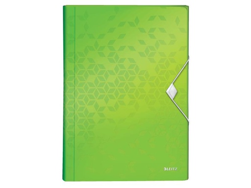 [90121539 1025078] Leitz Gummibandmappe WOW A4 PP Grün