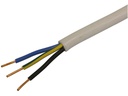 STEFFEN Installationskabel TT 3x 1.5 mm2 25 m Weiss