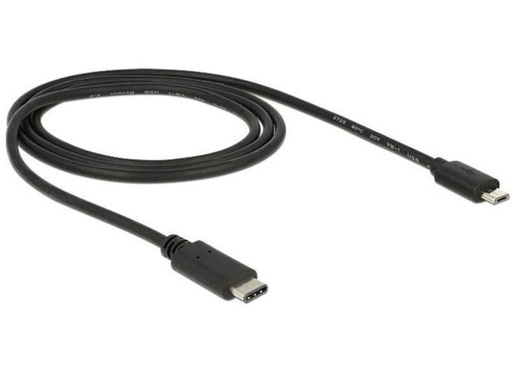 [90121584 358337] Delock USB 2.0-Kabel  USB C - Micro-USB B 1 m