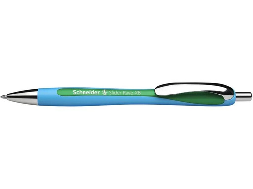 [90121666 953972] Schneider Kugelschreiber Slider Rave XB 0.7 mm, Grün
