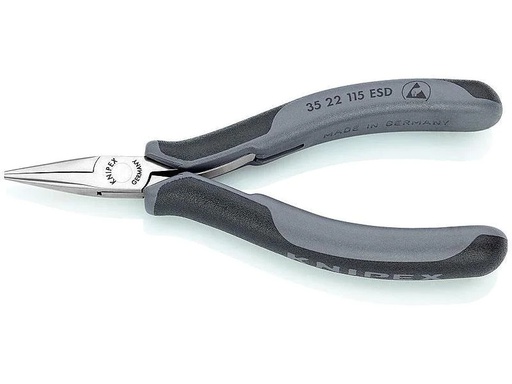 [90012162 695678] Knipex Elektronik-Greifzange ESD 115 mm spiegelpoliert