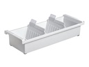 HAN Karteibox A7 Quer, 1300 Karten, Grau