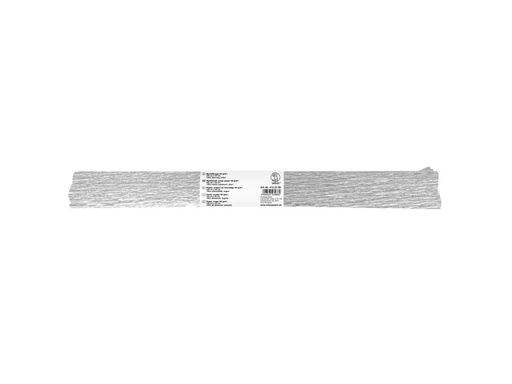 [90121932 1107472] URSUS Krepppapier 50 cm x 2.5 m, 32 g/m², Silber
