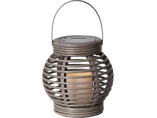[90122050 898840] Star Trading Laterne Solar Rotang, Braun
