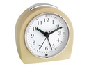 TFA Dostmann Analoger Wecker beige