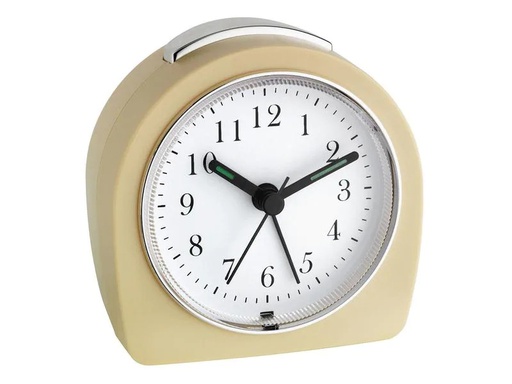 [90122127 1093701] TFA Dostmann Analoger Wecker beige