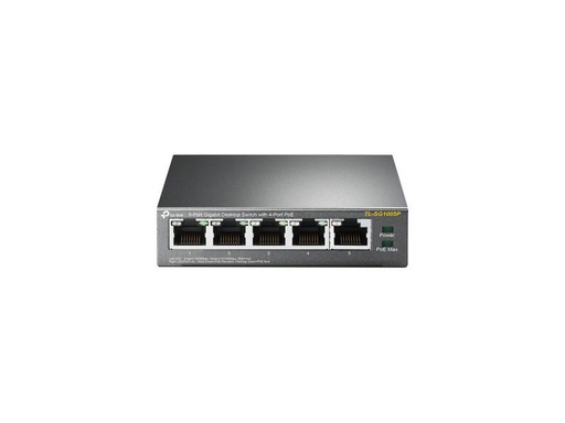 [90122133 674046] TP-Link PoE Switch TL-SG1005P 5 Port