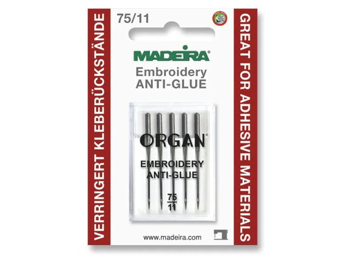 [90122185 629464] Madeira Maschinennadel Anti Glue 75/11 5 Stück