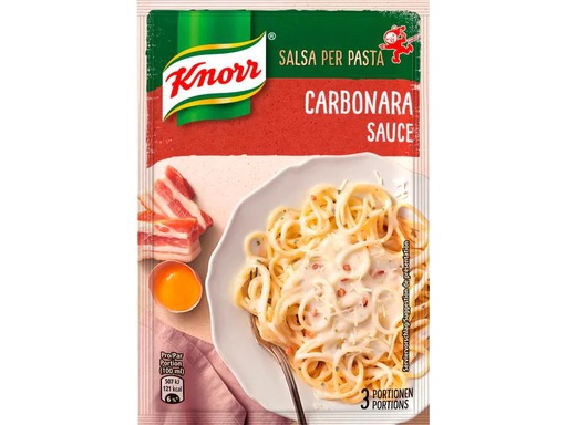 [90122241 1130124] Knorr Salsa per Pasta Carbonara Sauce 28 g