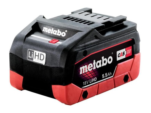 [90122254 1014608] Metabo Akku 18 V, 5.5 Ah, LiHD