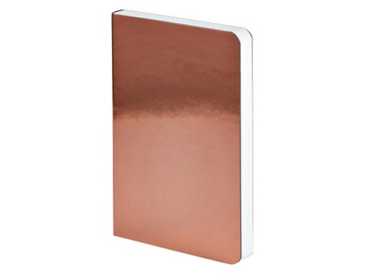 [90122369 1129348] Nuuna Notizbuch Shiny Starlet 15 x 10.8 cm, Dot, Kupfer