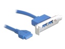 Delock Bracket USB 3.0 Pin Header Low Profile