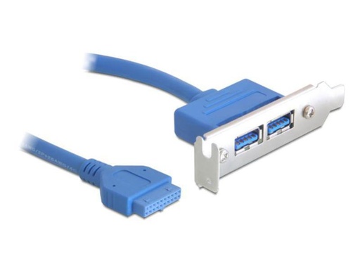 [90122542 183310] Delock Bracket USB 3.0 Pin Header Low Profile