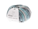 Rico Design Wolle Baby Classic Print dk 50 g Mehrfarbig; Blau