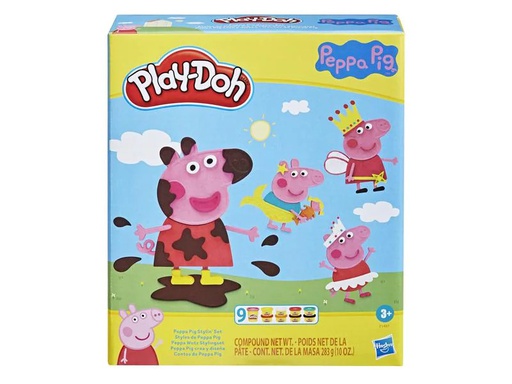 [90122739 1150441] Play-Doh Knetspielzeug Peppa Pig Stylin Set