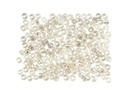 Creativ Company Rocailles-Perlen 8/0 Silber/Transparent