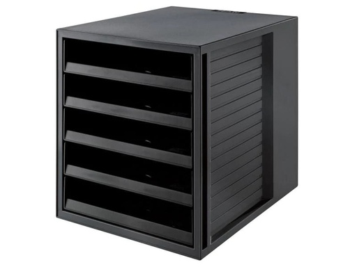 [90122835 1014532] HAN Schubladenbox Karma A4 Schrank-Set, Schwarz