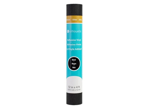 [90122847 780598] Silhouette Vinylfolie Glitter 30.5 Schwarz