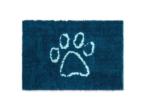 [90122893 998650] Dogs smarter by design Schmutzfangmatte Dirty Dog Door Mat Pacific Blue M
