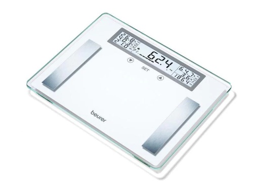 [90122930 211880] Beurer Körperanalysewaage BG51 Weiss