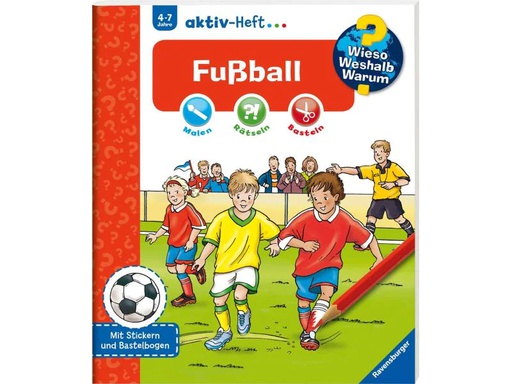 [90122992 1069547] Ravensburger Kinder-Sachbuch WWW Aktiv-Heft Fussball