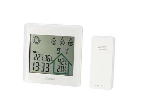 [90123051 1078941] Hama Wetterstation 186412 Action weiss