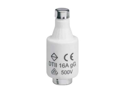 [90123116 889205] Hager Schmelzsicherung DII E27 16A 500 V gG mit Melder 5 Stück