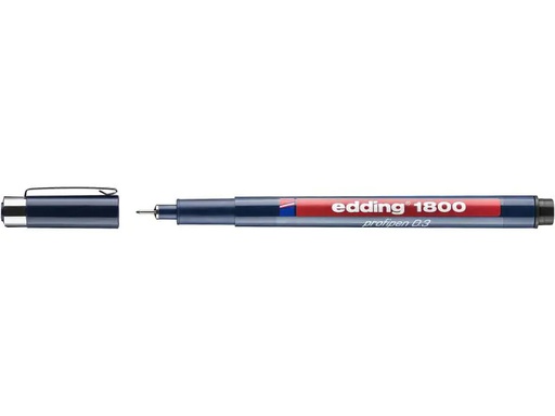 [90123155 966579] edding Profipen 1800 0.35 mm, Schwarz