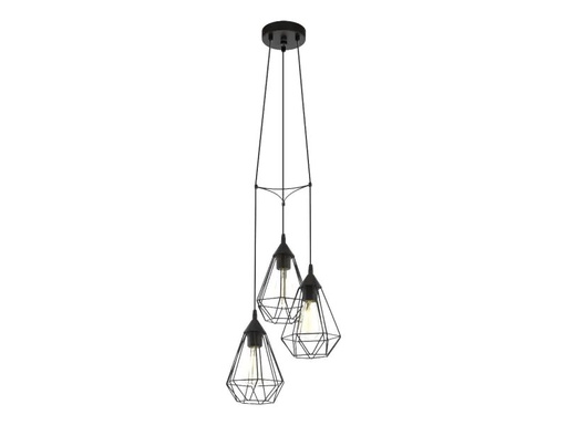 [90123198 905346] EGLO Leuchten Pendelleuchte TARBES 3x E27, 31 cm Schwarz