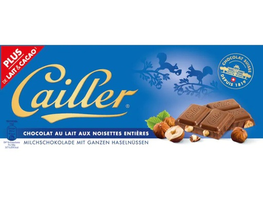 [90123327 727641] Cailler Tafelschokolade Milch Nuss 100 g