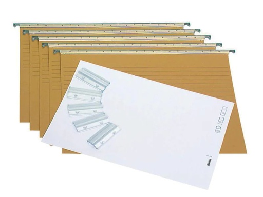 [90123430 1040691] Biella Hängeregister Original Vetro Mobil 25 cm Oliv, 5 Stück