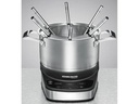 Rommelsbacher Fondue-Set All-in-One 20.F 1200, 7 Teile, Silber