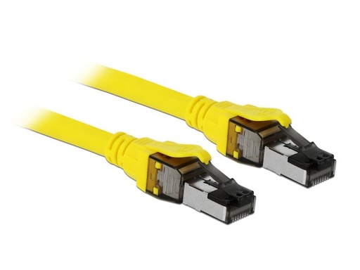 [90123620 977998] Delock Patchkabel RJ-45-RJ45 Cat 8.1, S/FTP, 2 m, Gelb