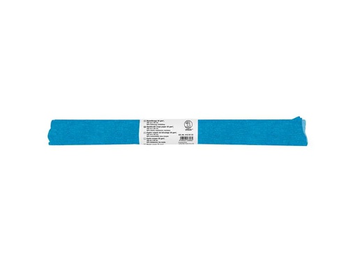 [90123651 1107447] URSUS Krepppapier 50 cm x 2.5 m, 32 g/m², Mittelblau