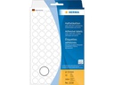 HERMA Vielzweck-Etiketten 2230 Ø 13 mm, 32 Blatt, Weiss