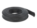 Delock Kabelschlauch 5m x 25 mm Schwarz