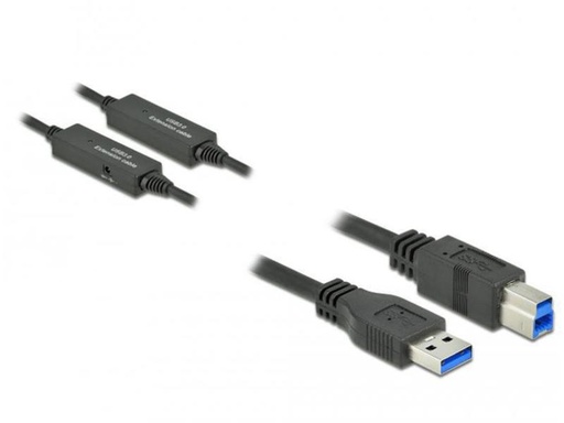 [90123873 1022601] Delock USB 3.1-Kabel  USB A - USB B 10 m
