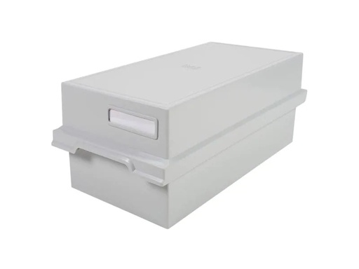 [90124015 1037660] Biella Karteibox A6 1200 Karten, Grau
